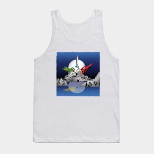 Thunderbirds Tracy Island Tank Top